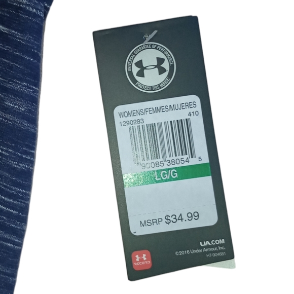 NWT under armour, large women's seamless sleeveless tank - Picture 3 of 3